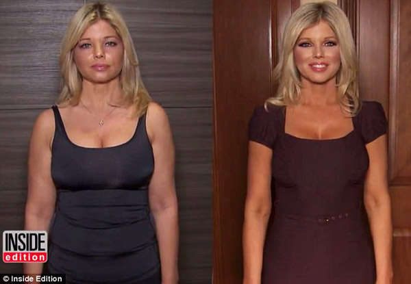 A picture of Donna D'Errico.